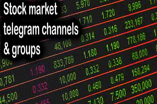 stock market telegram channels and groups